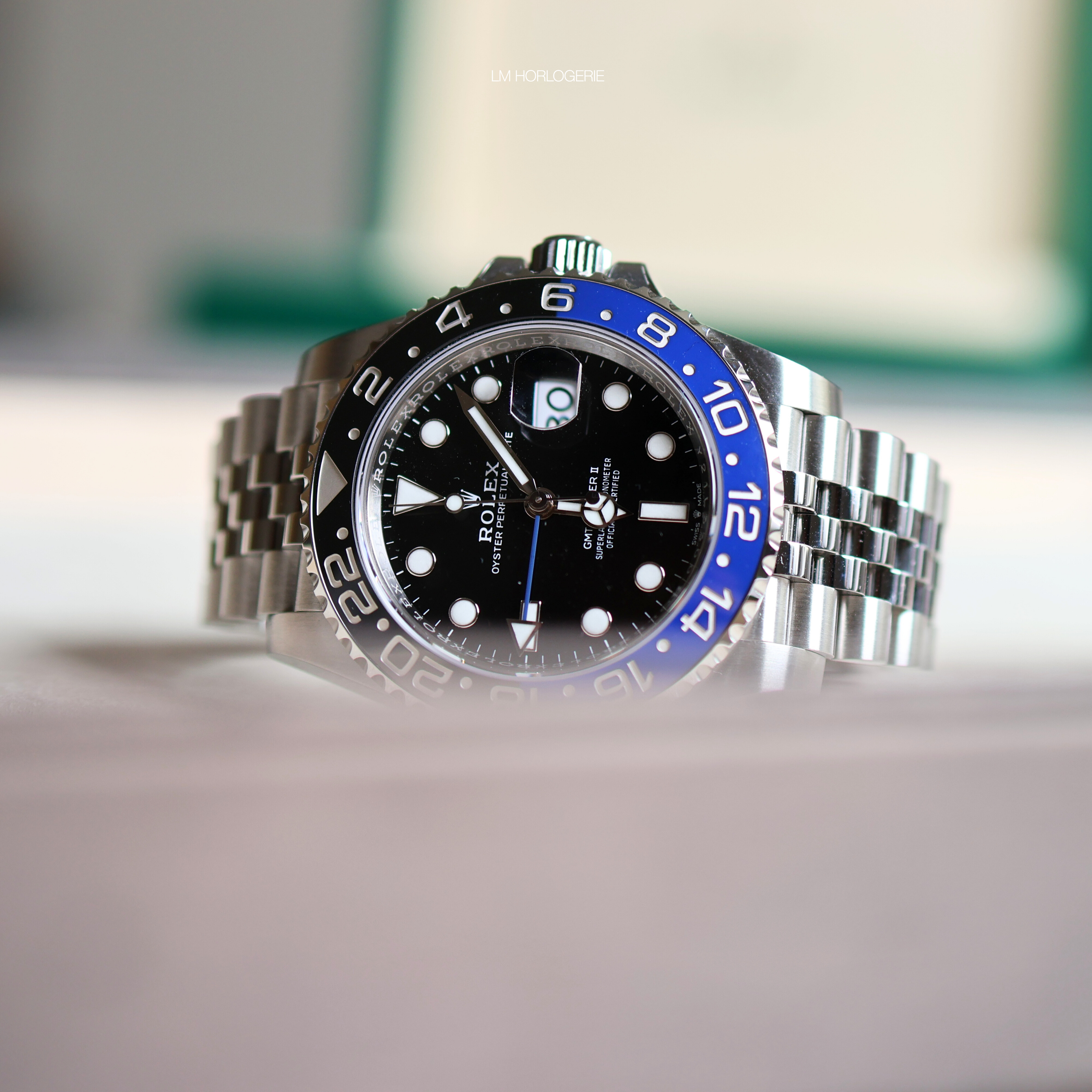 Rolex GMT-Master II Batman Jubilée 126710BLNR