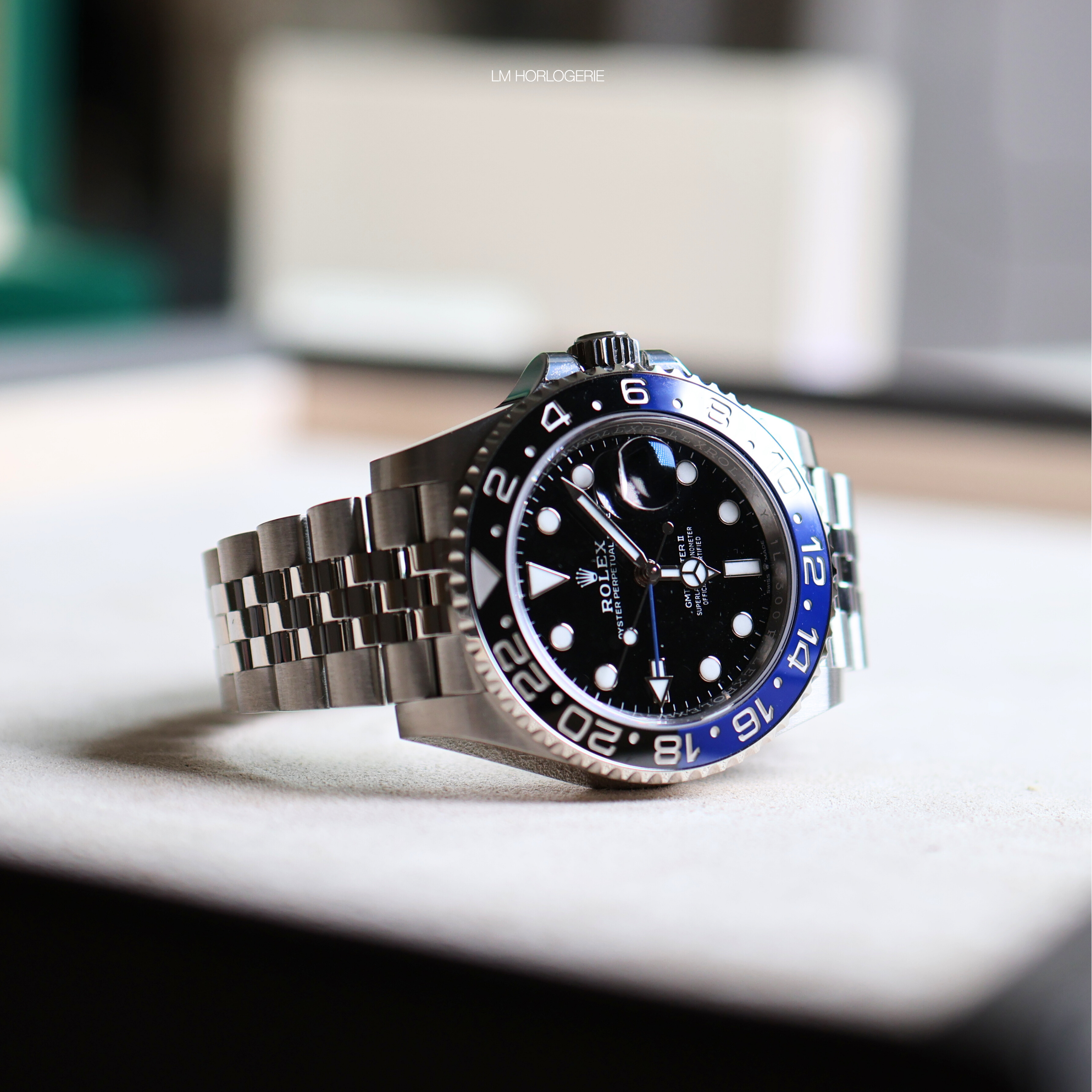 Rolex GMT-Master II Batman Jubilée 126710BLNR