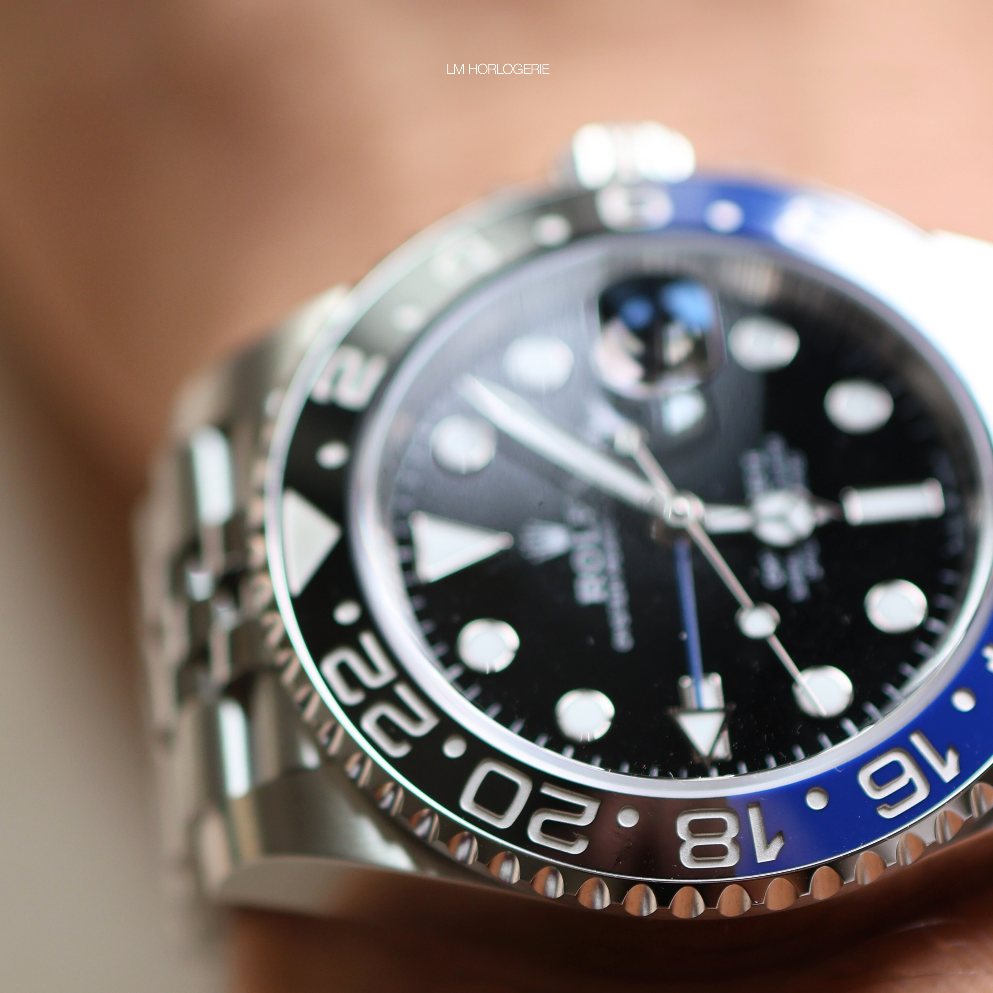 Rolex GMT-Master II Batman Jubilée 126710BLNR