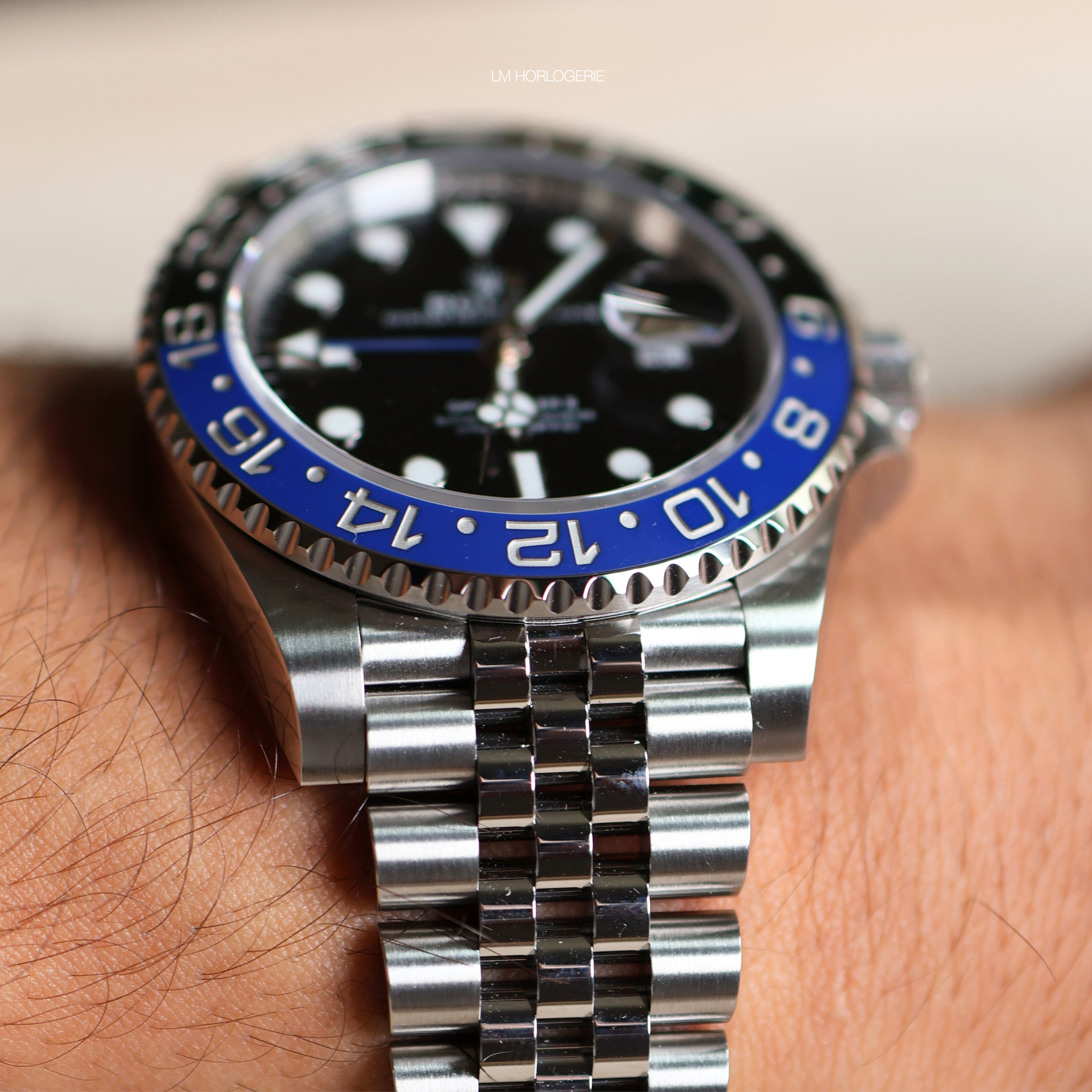 Rolex GMT-Master II Batman Jubilée 126710BLNR