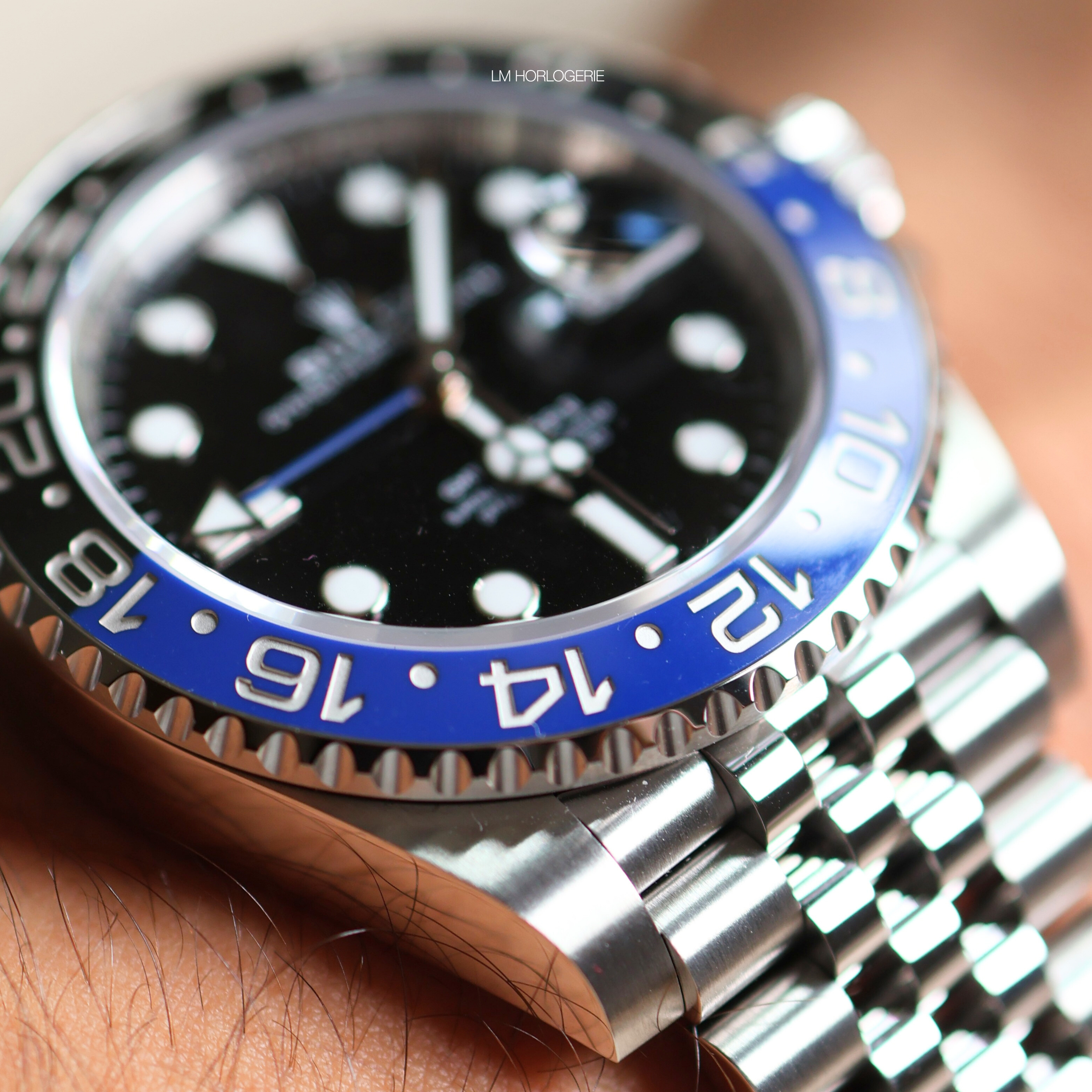 Rolex GMT-Master II Batman Jubilée 126710BLNR