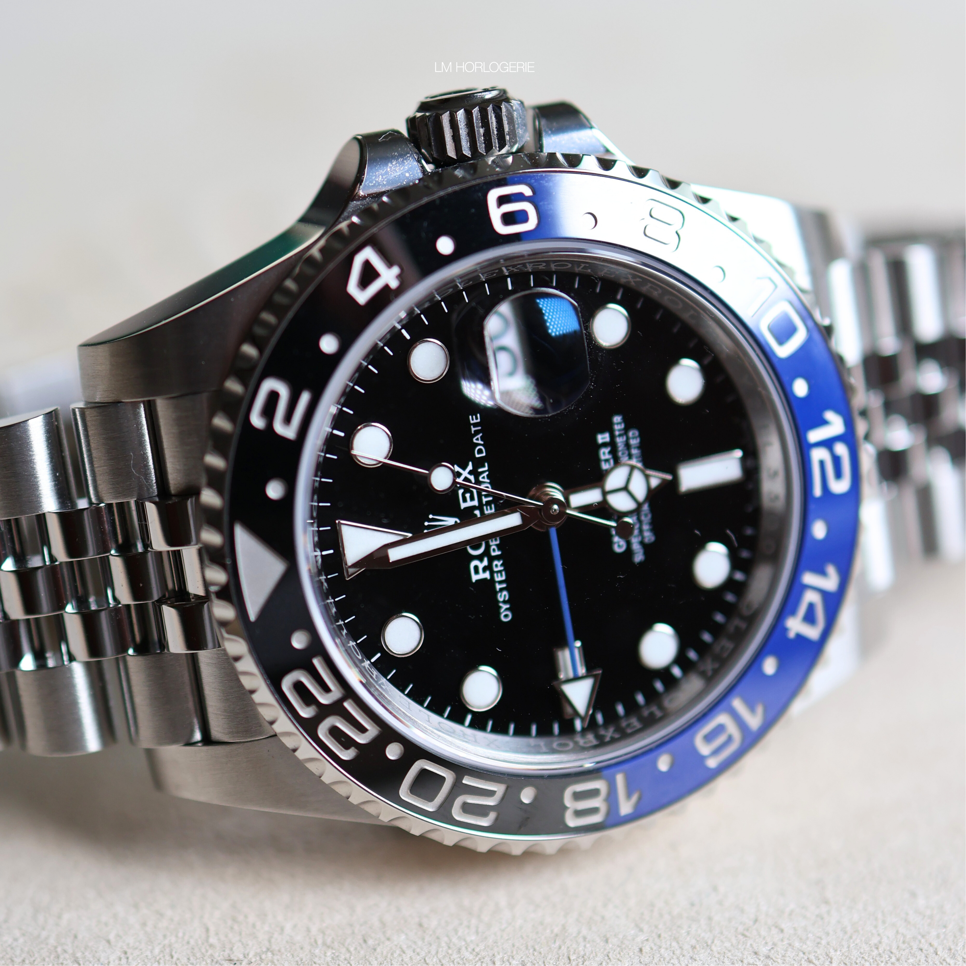 Rolex GMT-Master II Batman Jubilée 126710BLNR