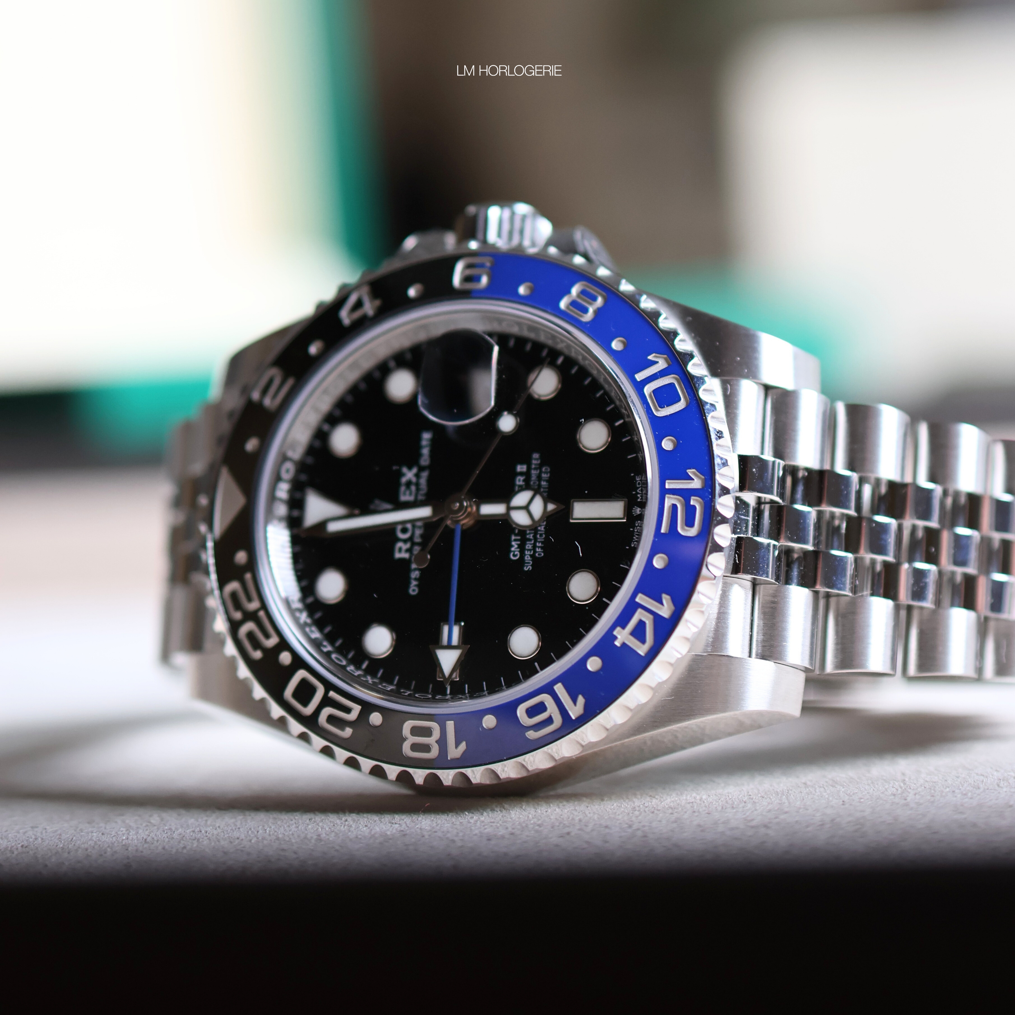 Rolex GMT-Master II Batman Jubilée 126710BLNR