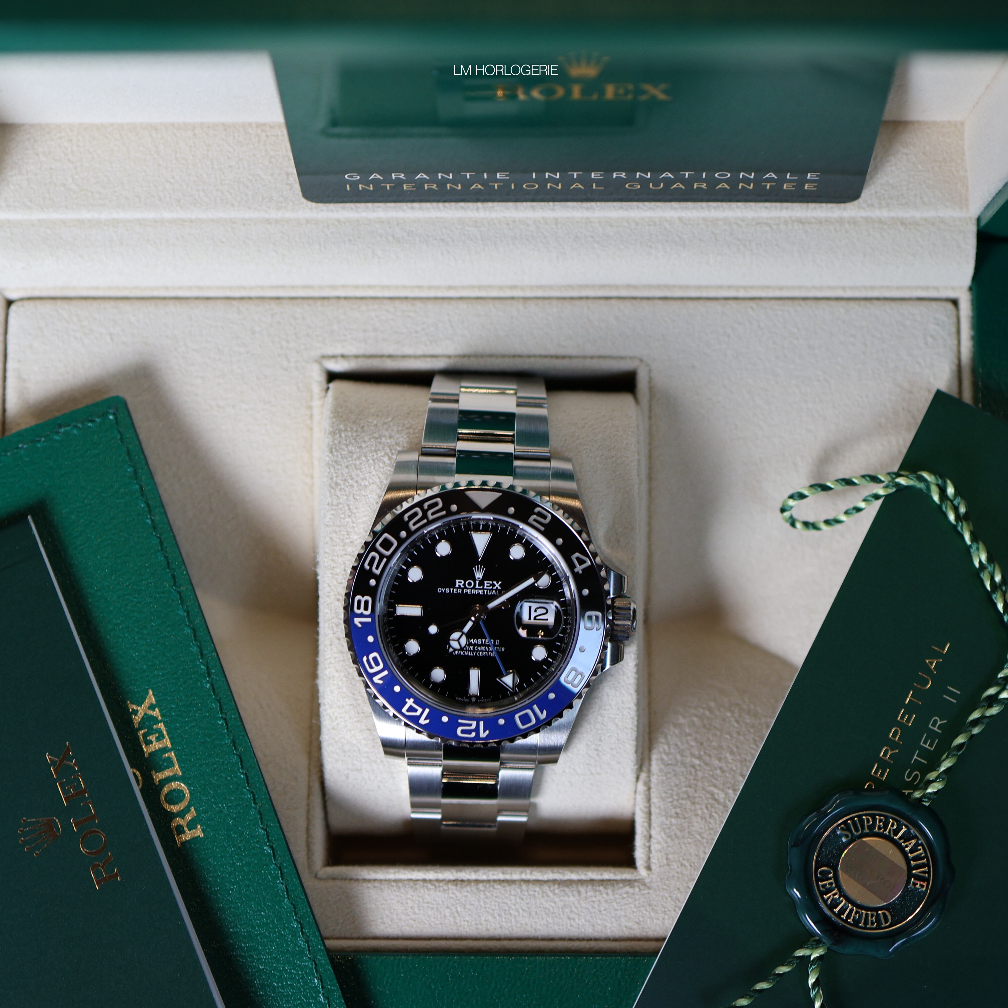 Rolex GMT-Master II "Batman" Oyster 126710BLNR