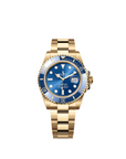 Rolex Submariner Date Blue Dial Yellow Gold 126618LB