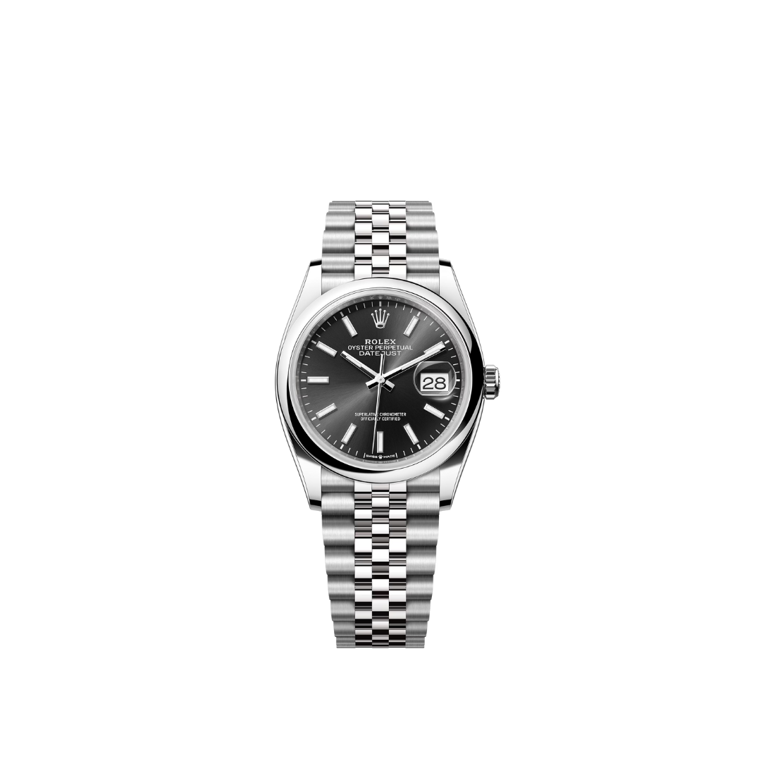 Rolex Datejust Black Dial Jubilée 126200