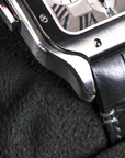 Cartier Santos Black ADLC Steel WSSA0017