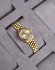 Rolex Lady Datejust Yellow Gold Champagne Diamond Dial 6516