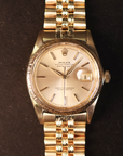 Rolex Datejust Bark Finish Yellow Gold 1607
