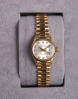Rolex Lady Datejust Yellow Gold Champagne Diamond Dial 6516