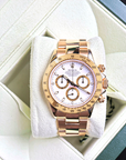 Rolex Daytona Yellow Gold White Dial 116528