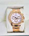 Rolex Daytona Yellow Gold White Dial 116528
