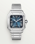 Cartier Santos Large Cadran Bleu WSSA0030