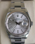 Rolex Datejust Silver Dial Oyster 126234