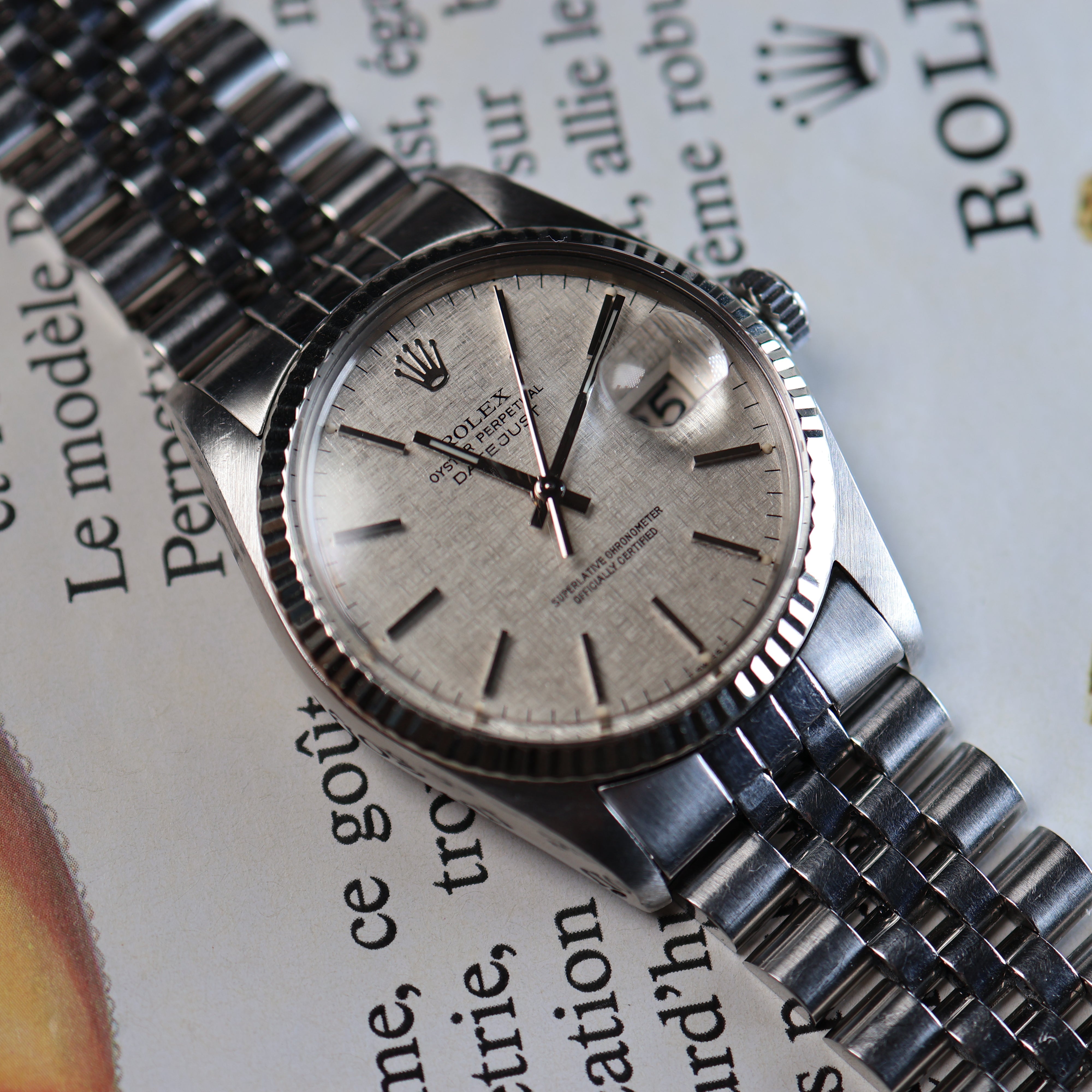 Rolex Datejust Mosaic 16014