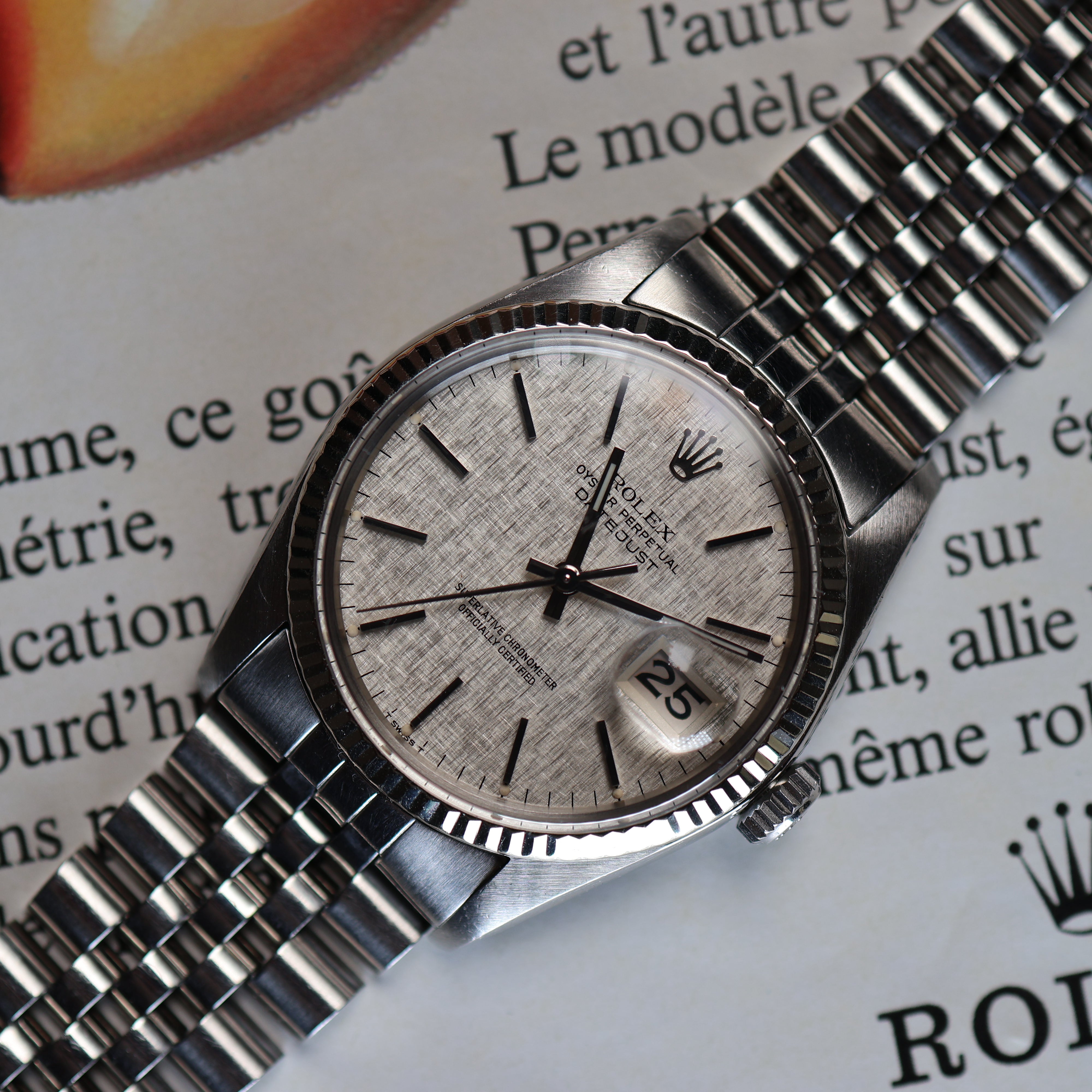 Rolex Datejust Mosaic 16014