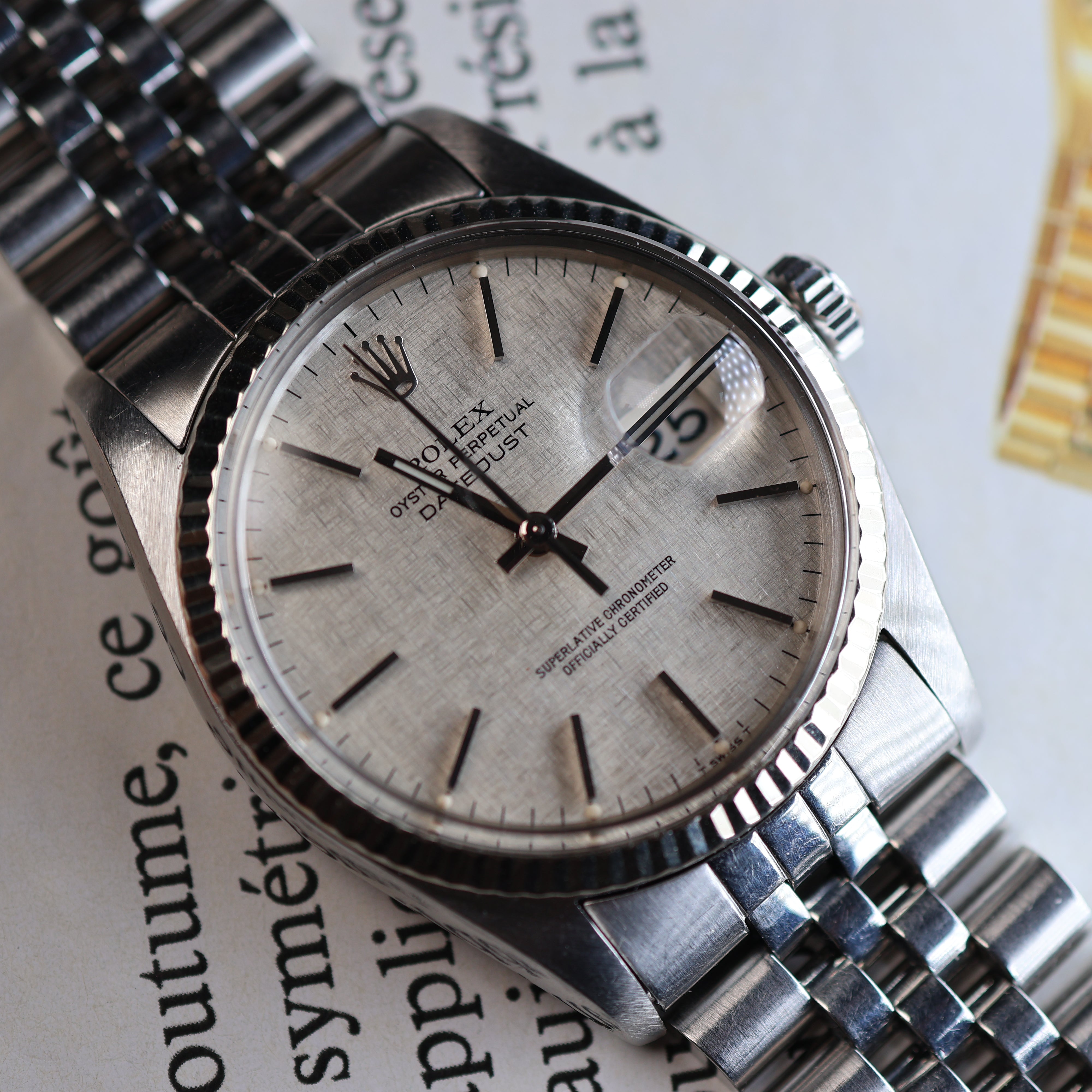 Rolex Datejust Mosaic 16014
