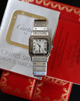 Cartier Santos cadran blanc 2960