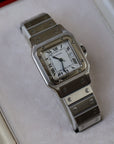 Cartier Santos cadran blanc 2960