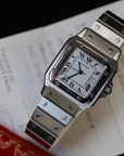 Cartier Santos cadran blanc 2960