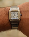 Cartier Santos cadran blanc 2960