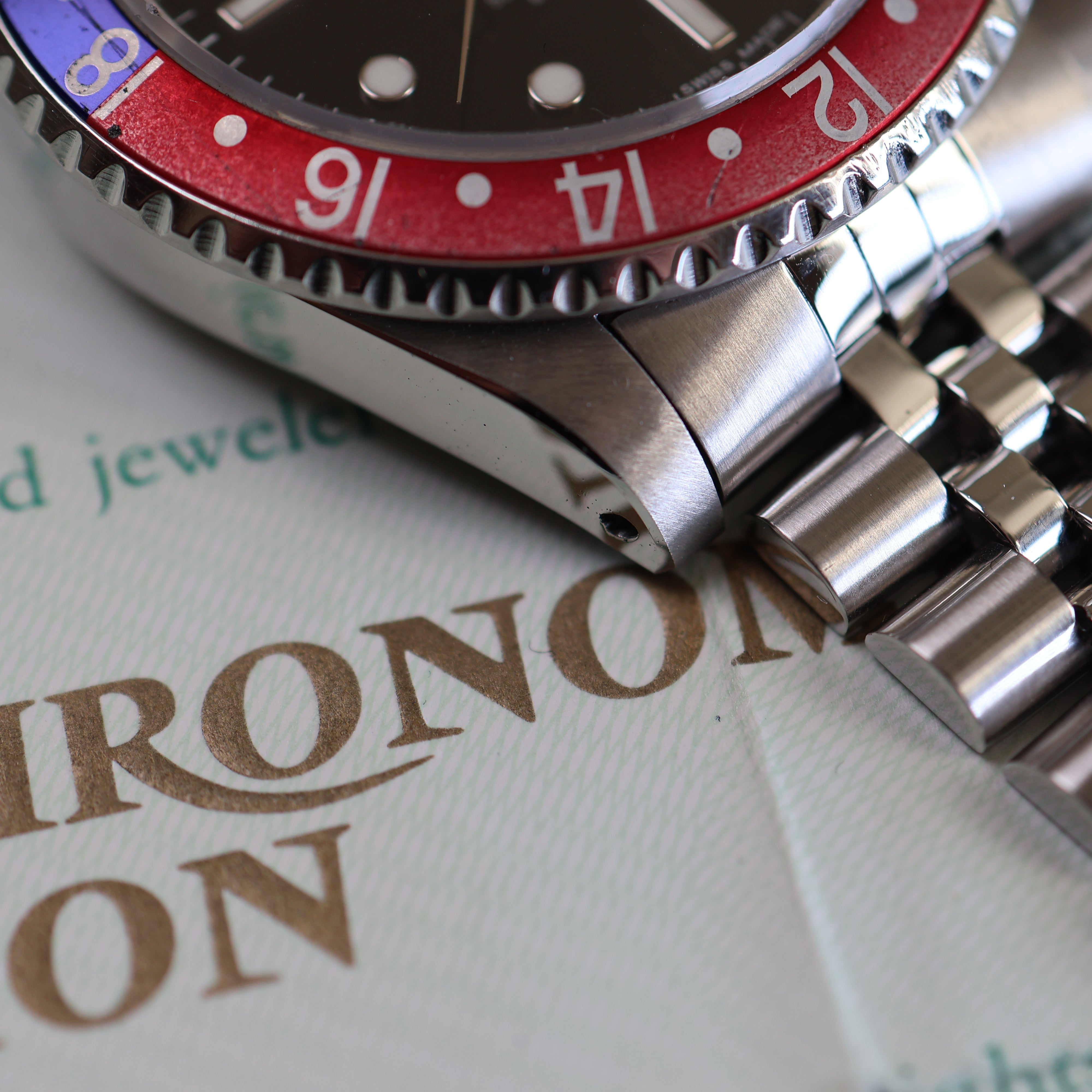Rolex GMT-Master Pepsi Jubilee 16710