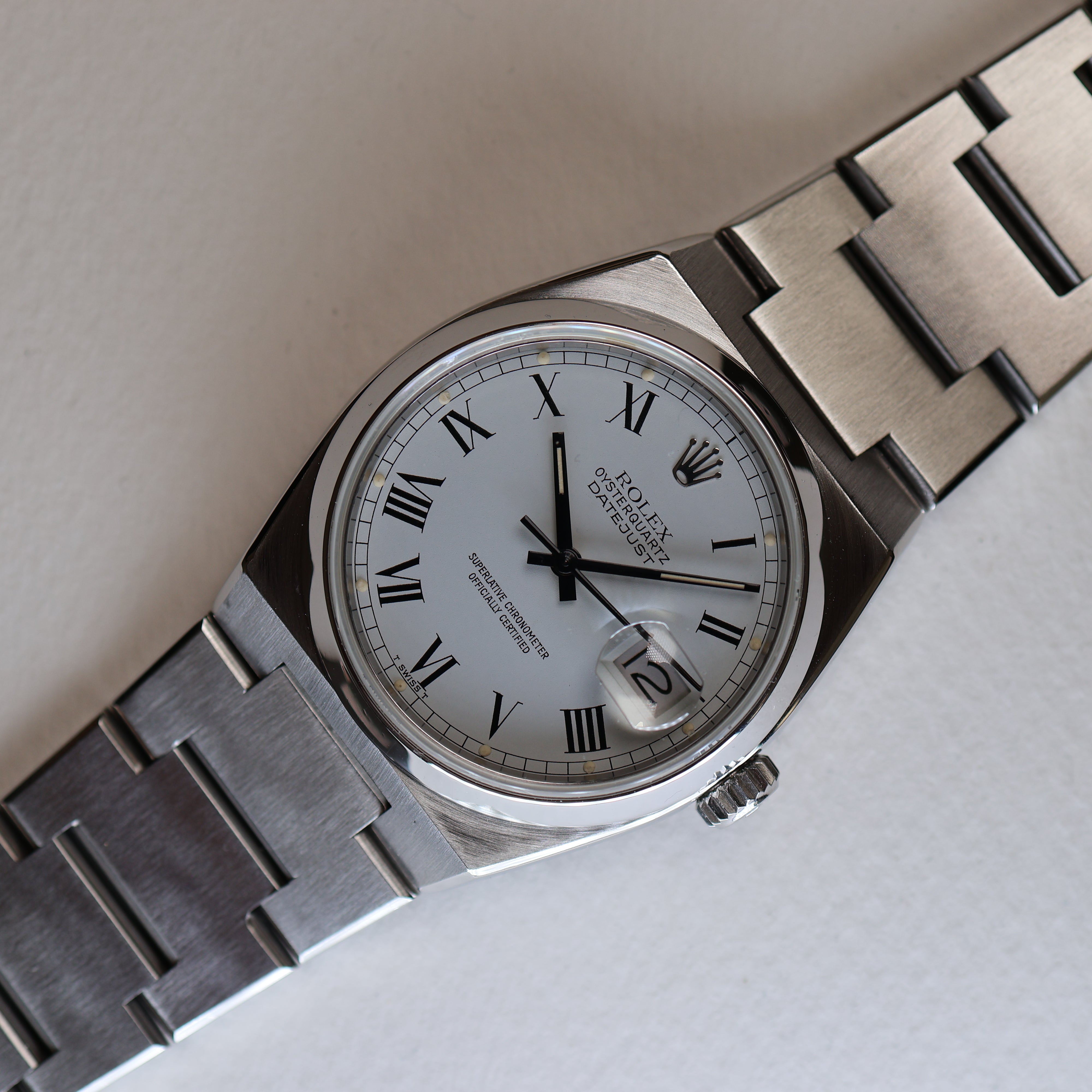 Rolex Datejust Oysterquartz Buckley Dial 17000