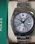 Rolex Datejust Silver Dial Oyster 126334