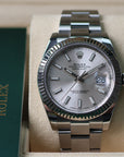 Rolex Datejust Silver Dial Oyster 126334
