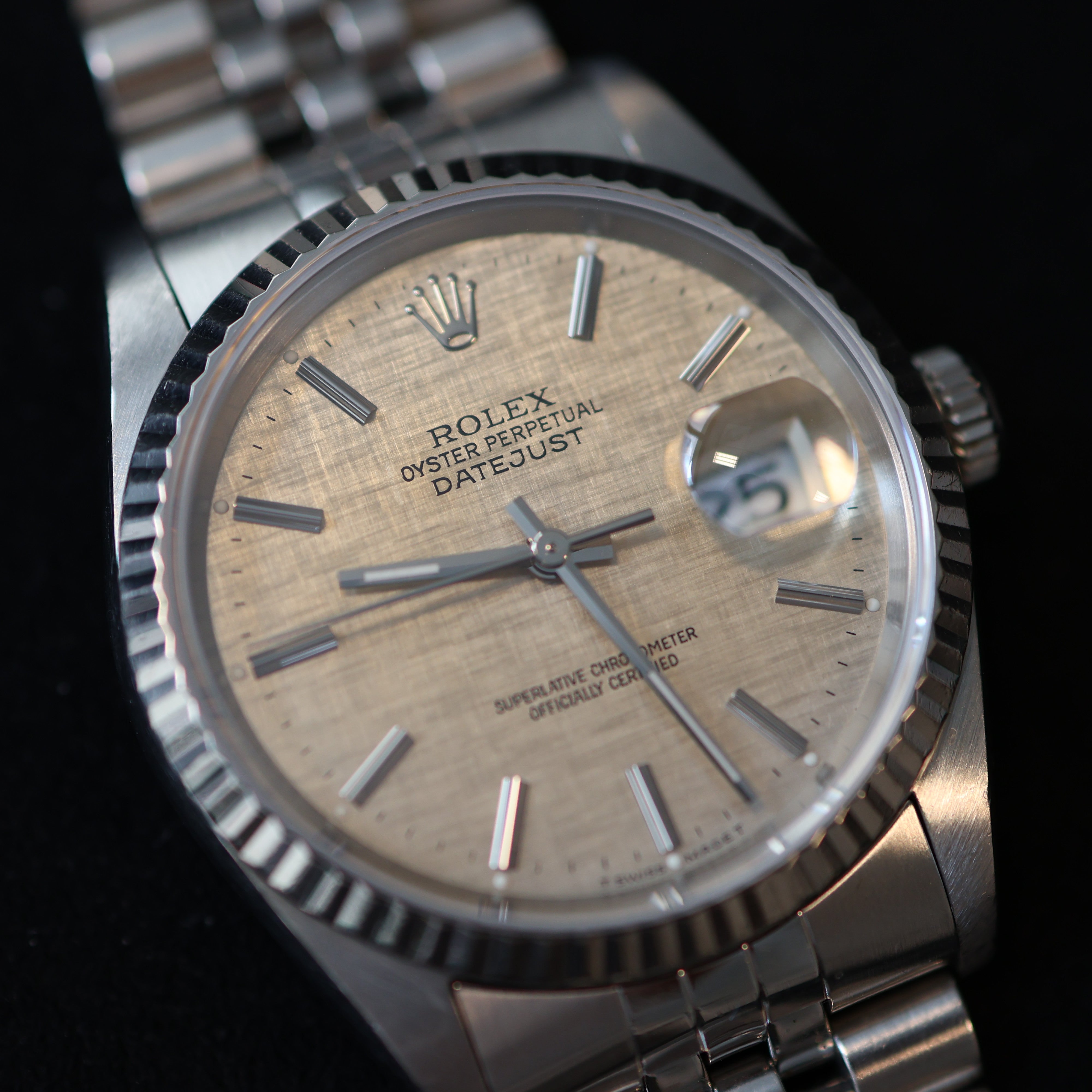 Rolex Datejust Tropical Linen Dial 16234