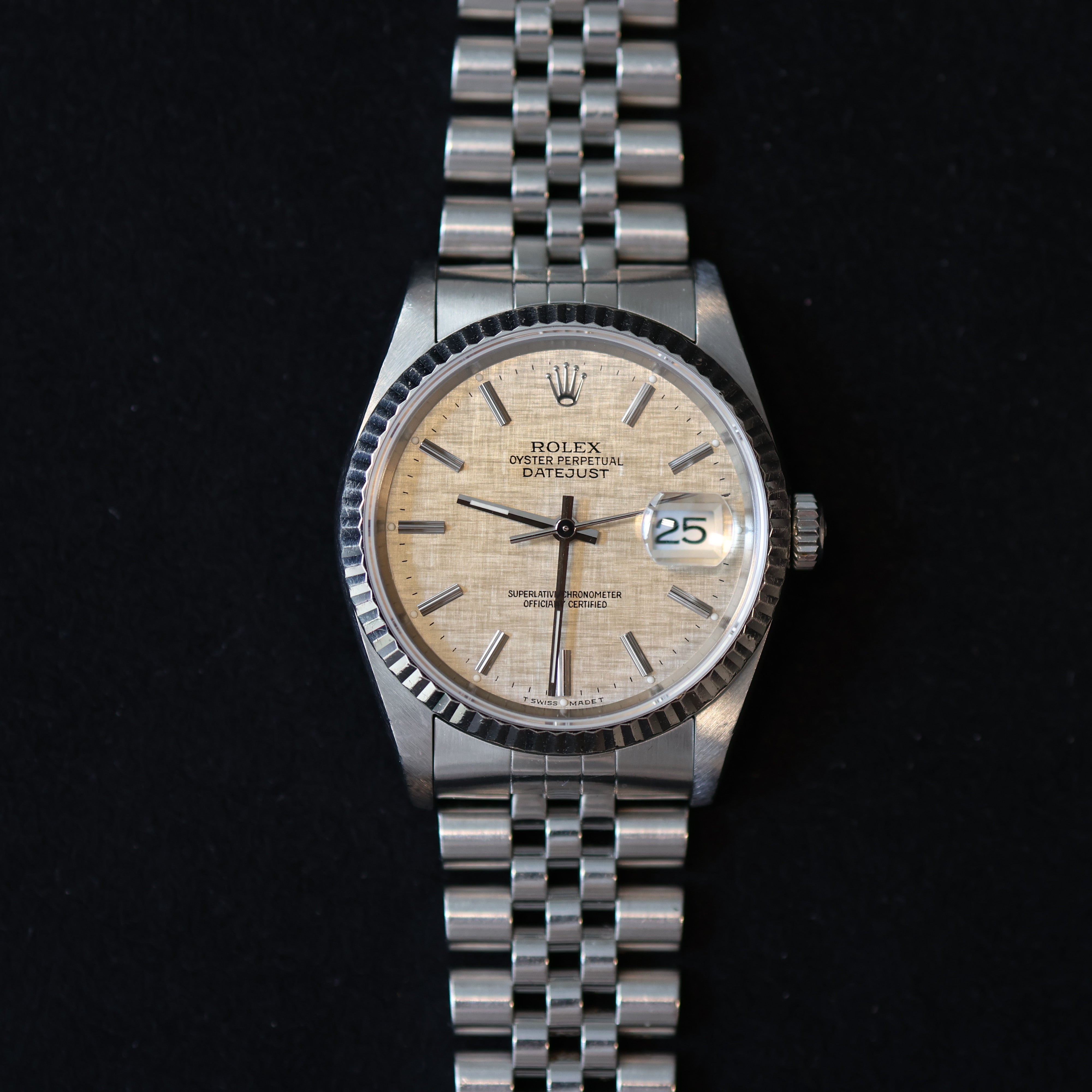 Rolex Datejust Tropical Linen Dial 16234