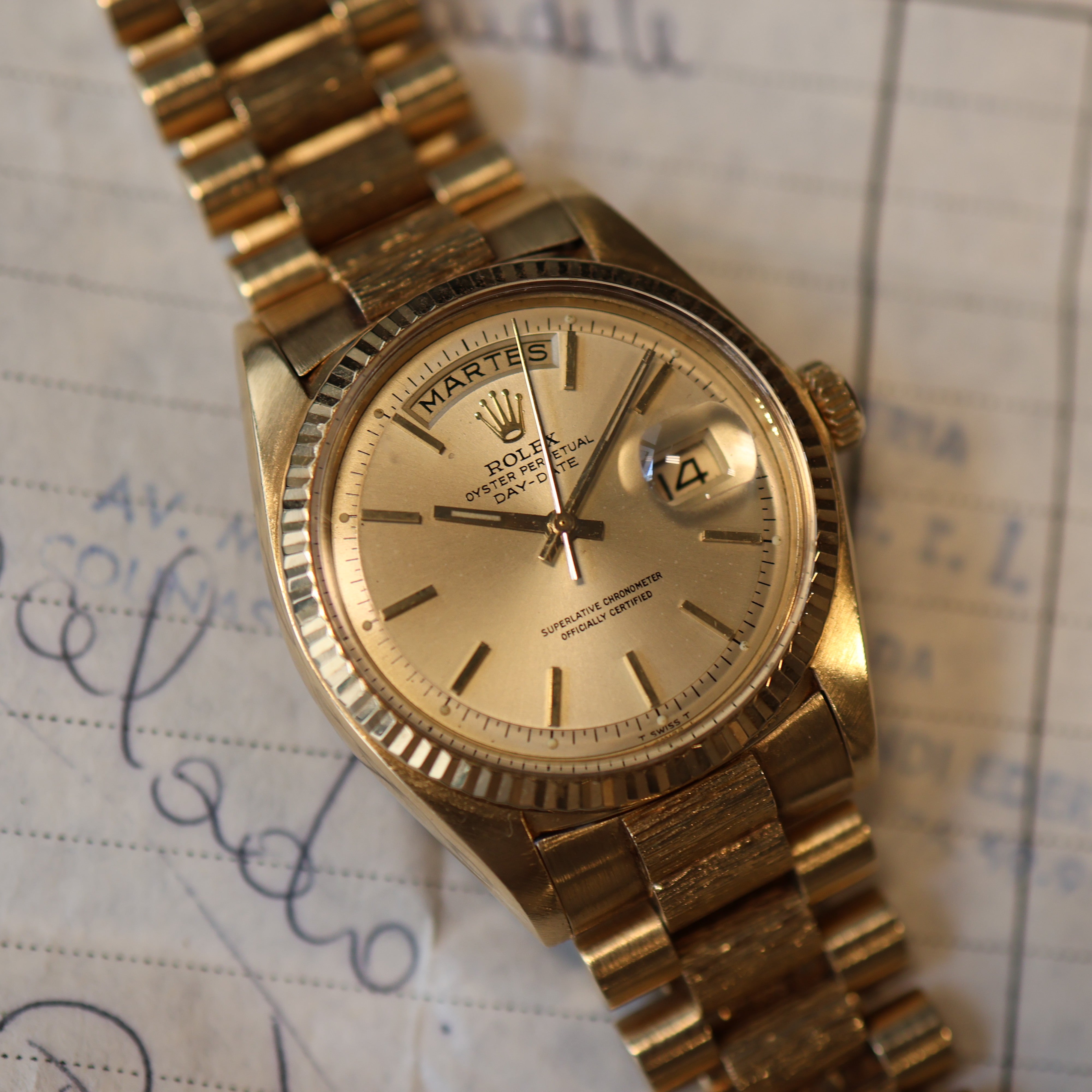Rolex Day Date Bark Bracelet 1803