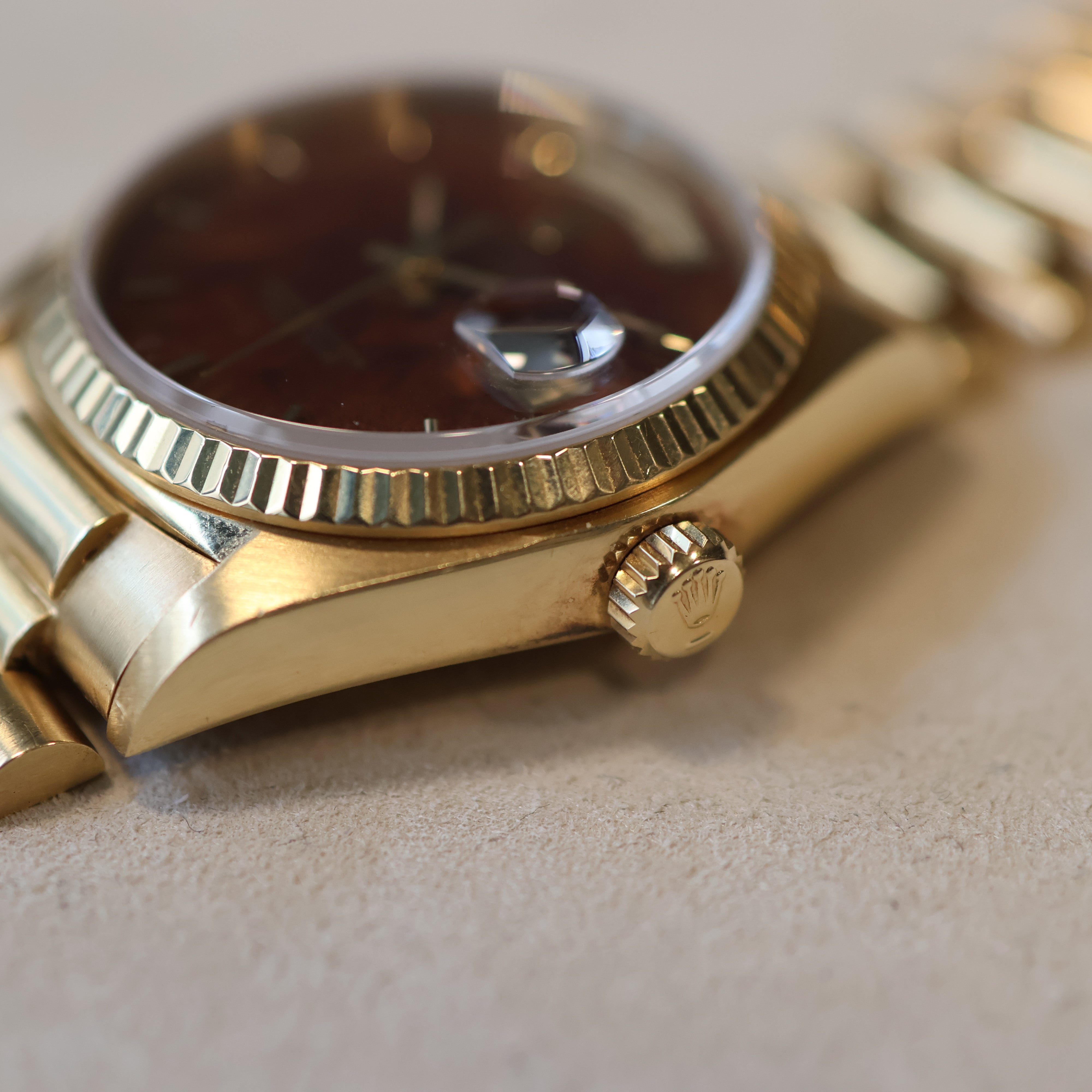 Rolex Day Date Wood Dial 18038