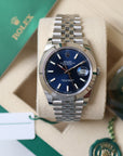 Rolex Datejust Blue Dial Jubilée 126300