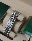 Rolex Datejust Silver Diamonds Dial Jubilée 116234