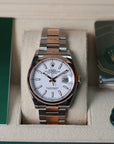 Rolex Datejust White Dial Oyster 126201