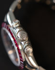 Rolex Daytona Black Dial Custom Rubis 116520
