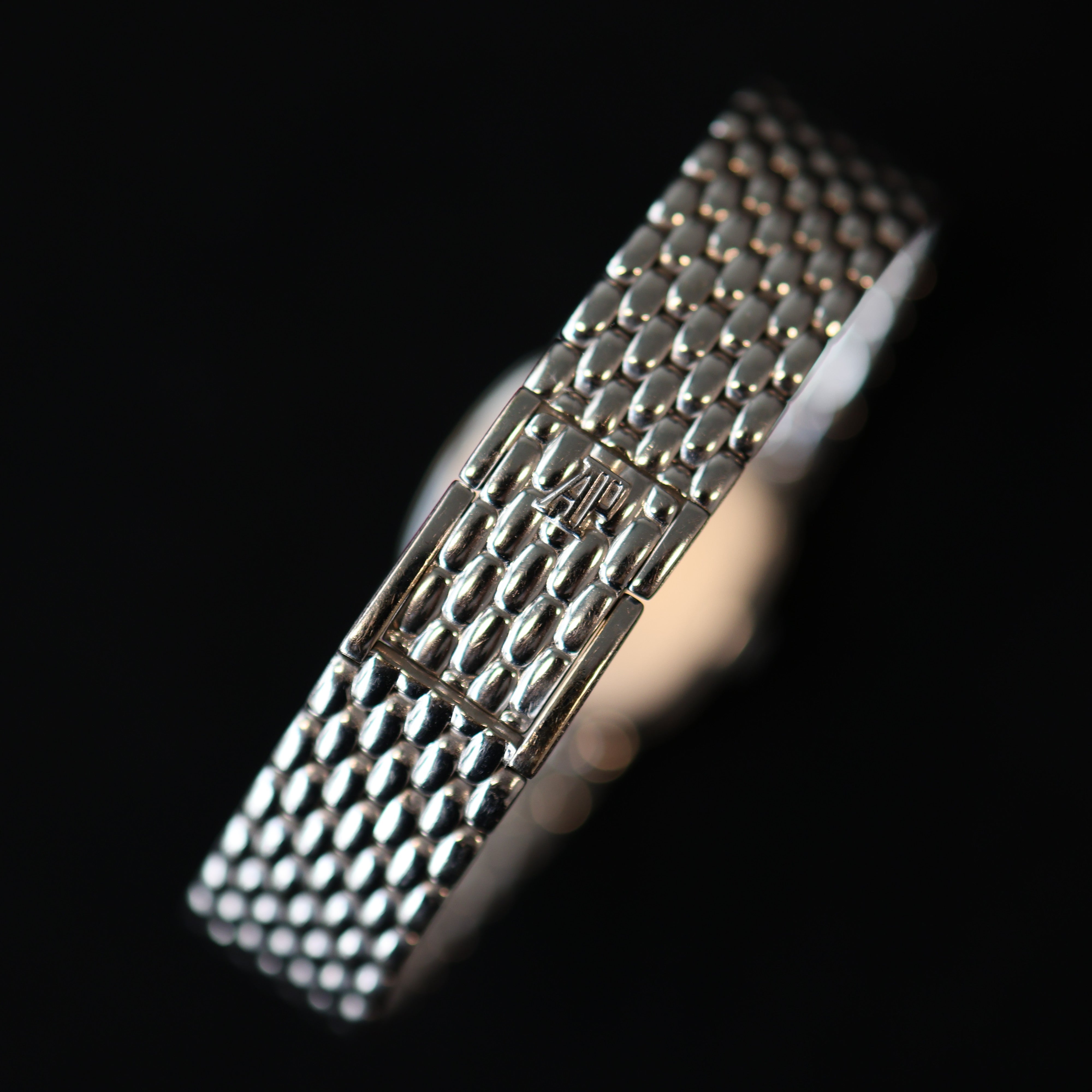 Audemars Piguet Cobra 18k white gold black diamond dial