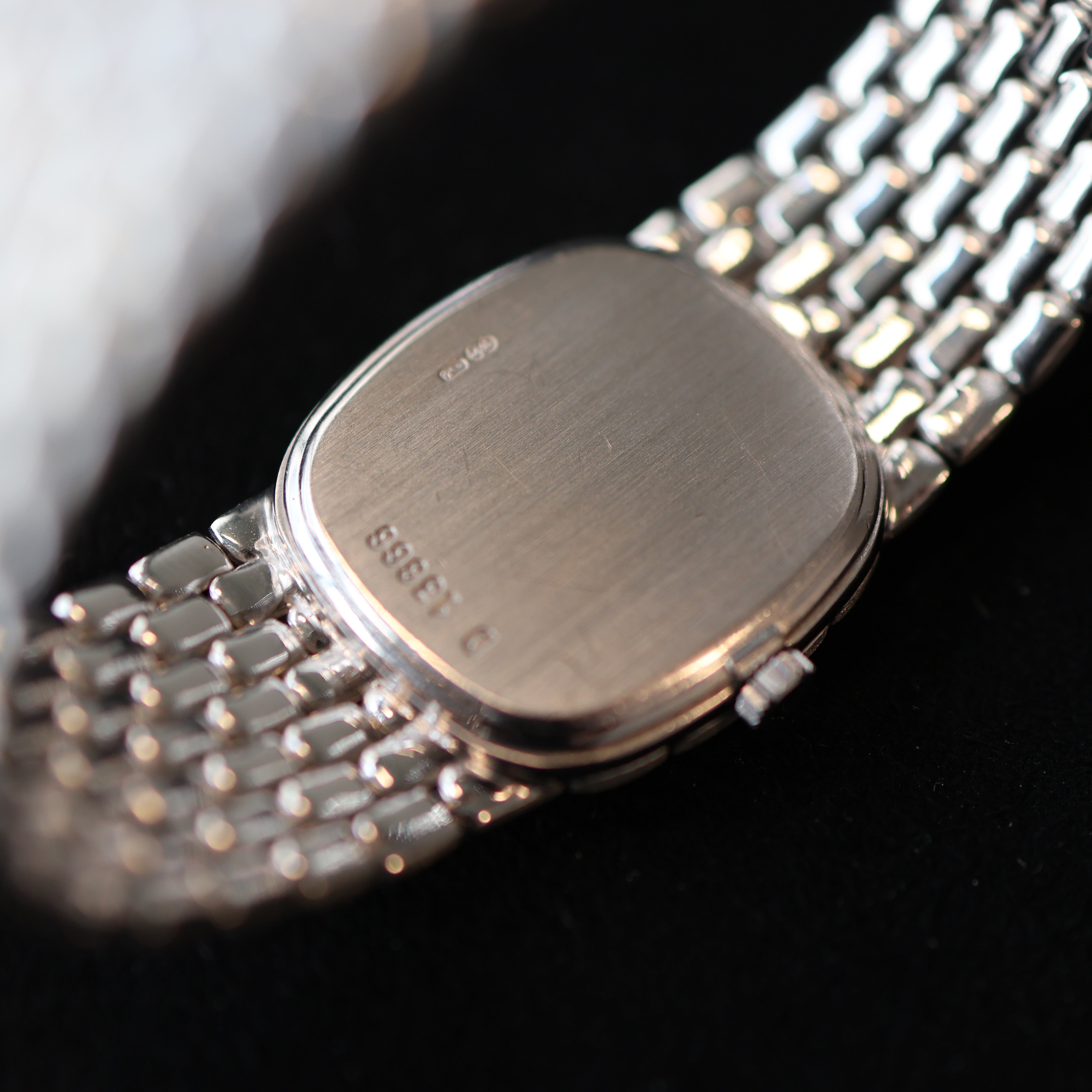 Audemars Piguet Cobra 18k white gold black diamond dial