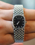 Audemars Piguet Cobra 18k white gold black diamond dial
