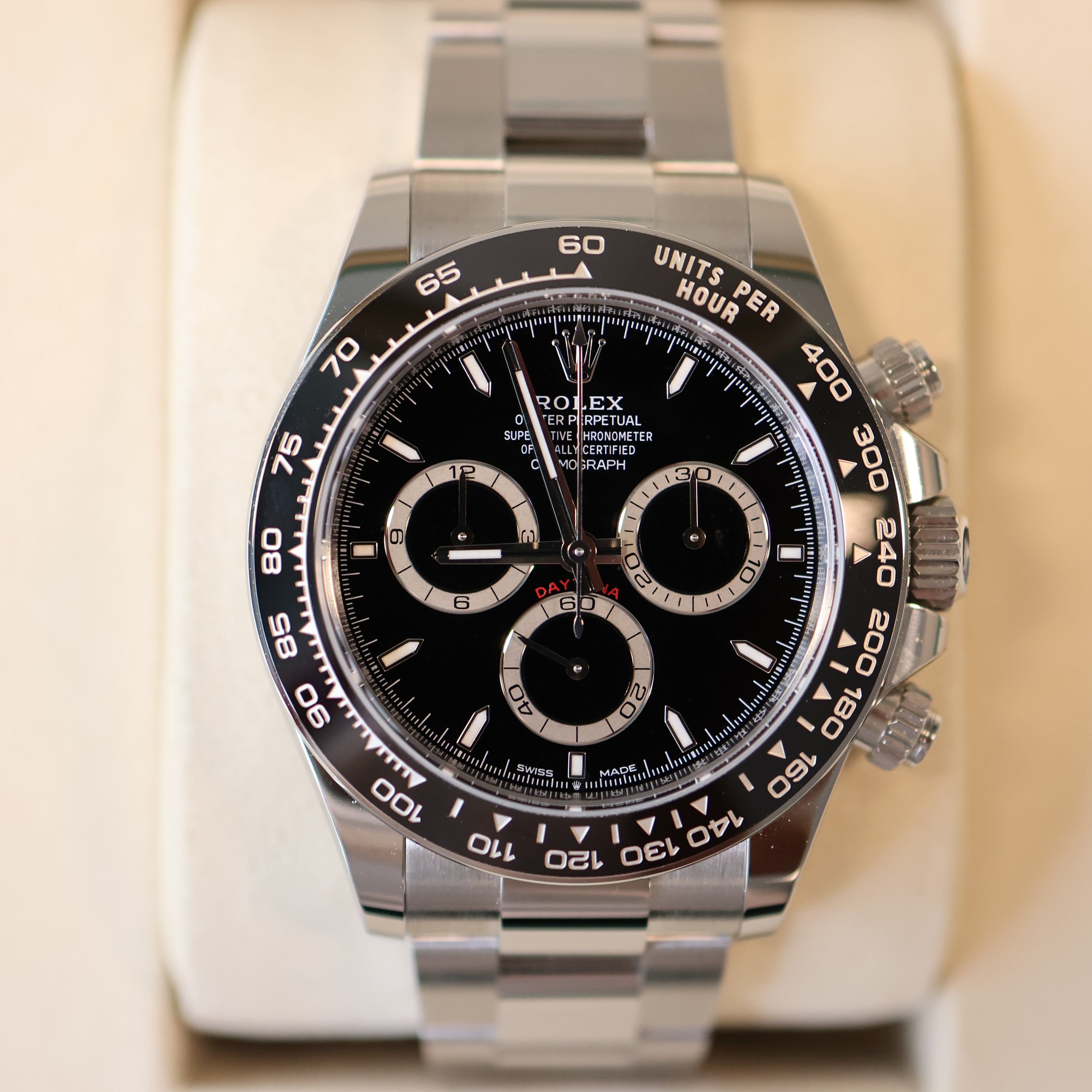 Rolex Daytona Black Dial 126500LN