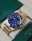 Rolex Submariner Date Blue Dial Yellow Gold 126618LB