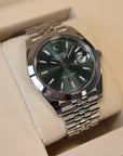 Rolex Datejust Green Dial Jubilée 126300