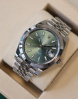Rolex Datejust Green Dial Jubilée 126300