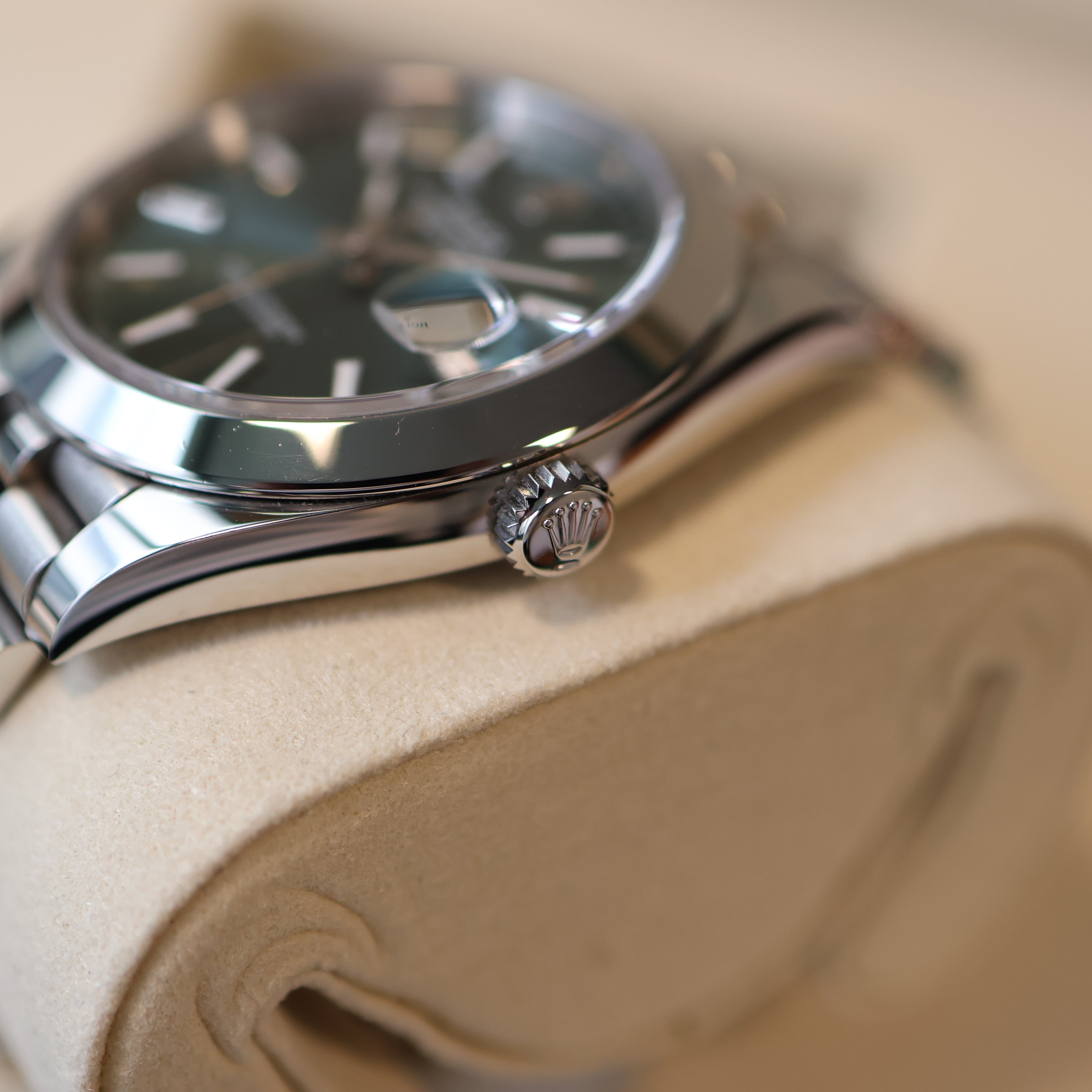 Rolex Datejust Green Dial Jubilée 126300