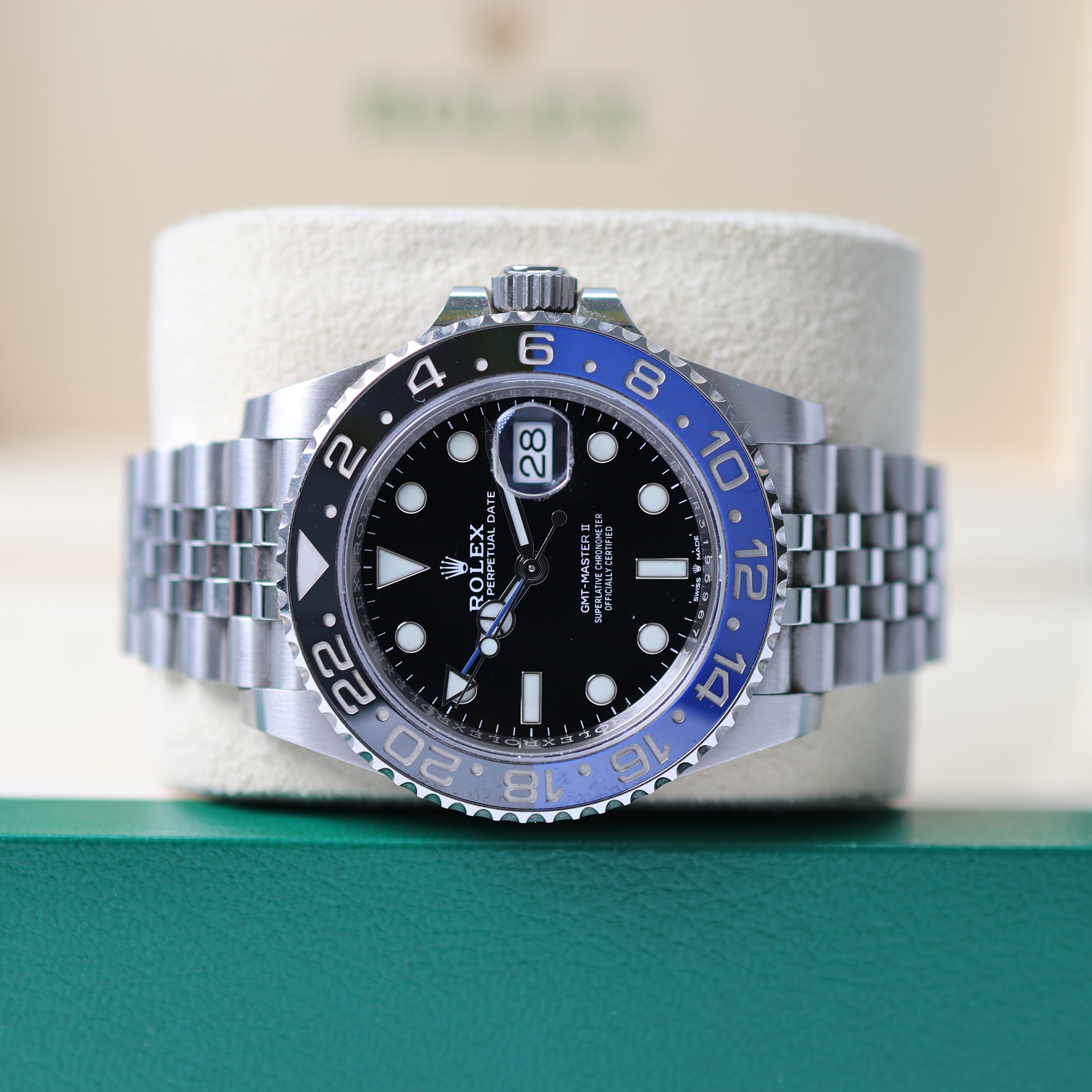 Rolex GMT-Master II Batman Jubilée 126710BLNR