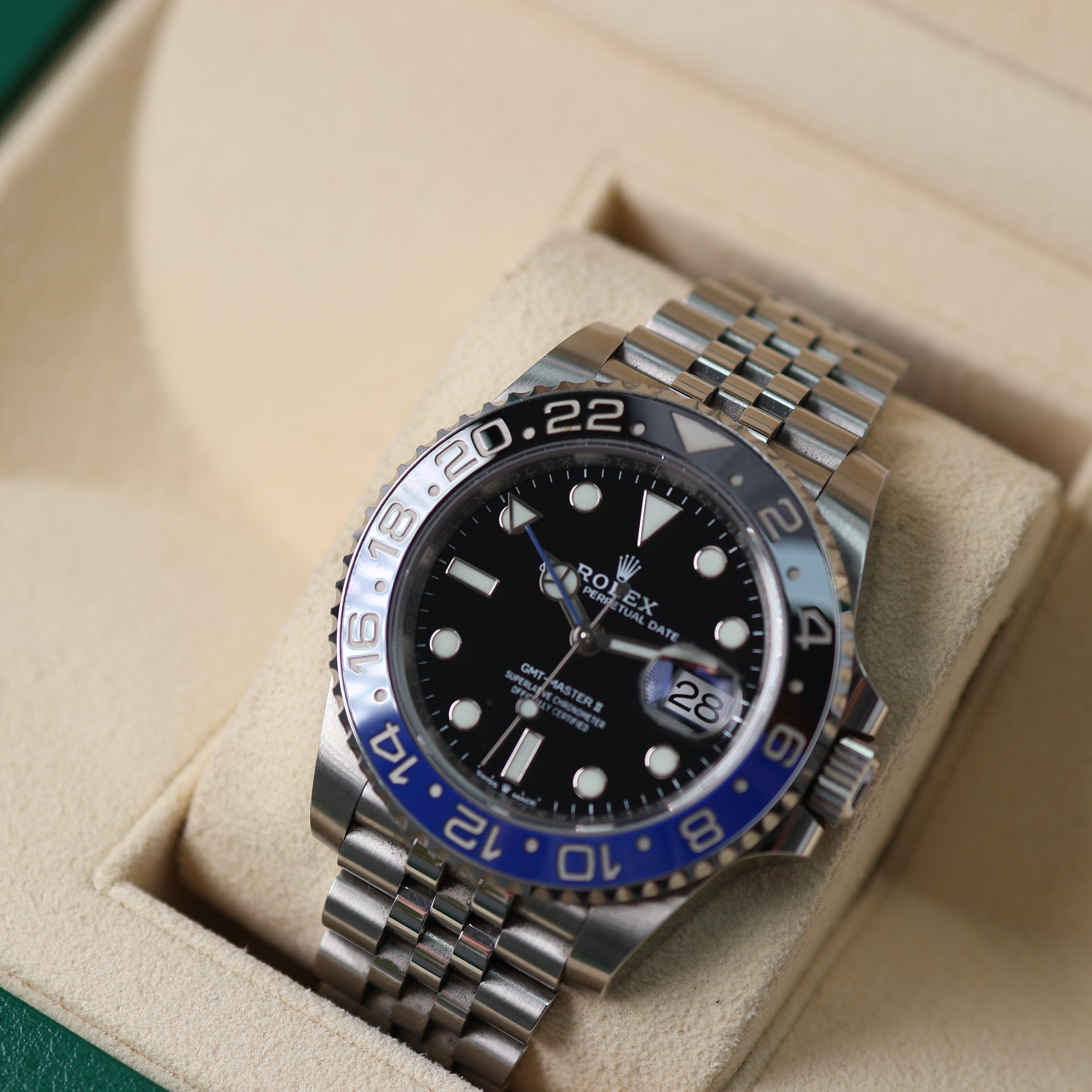 Rolex GMT-Master II Batman Jubilée 126710BLNR – LM Horlogerie
