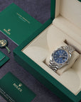 Rolex Datejust Blue Dial Jubilée 126334