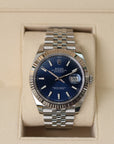 Rolex Datejust Blue Dial Jubilée 126334