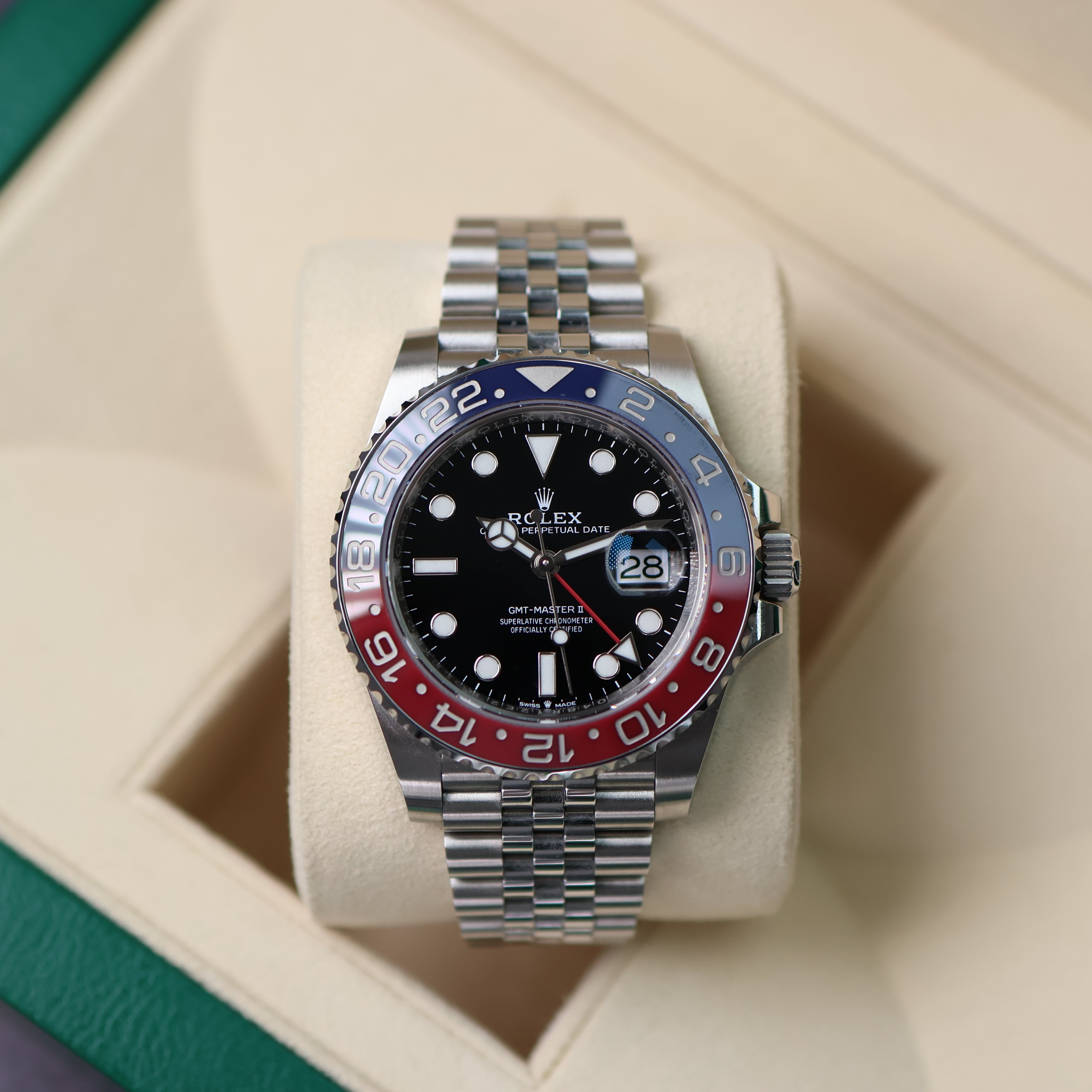 Rolex GMT-Master II Pepsi Jubilée 126710BLRO